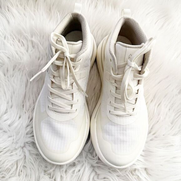 AHNU | Sequence 1 Mid High Top White Platform Lightweight Sneakers | Size 9 main image 7